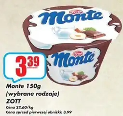 Sezamek Monte ZOTT oferta