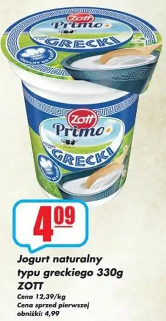 Jogurt naturalny typu greckiego ZOTT