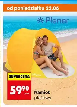 Biedronka Namiot plażowy Plener oferta
