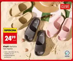 Biedronka Klapki damskie Clevé oferta