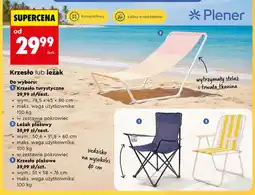 Biedronka Krzesło turystyczne Plener oferta
