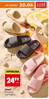 Biedronka Klapki damskie CLEVÉ oferta