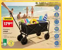 Biedronka Składany wózek turystyczny Plener oferta