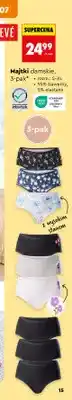 Biedronka Majtki damskie Clevé 3-pak oferta