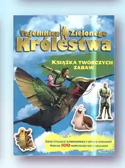 Biedronka Książka dla dzieci Tajemnica Zielonego Królestwa Książka twórczych zabaw oferta