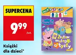Biedronka Książka dla dzieci Peppa Pig Zestaw małego artysty oferta