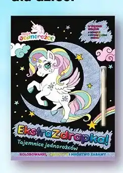Biedronka Książka dla dzieci EkstraZdrapka! Tajemnice jednorożców oferta