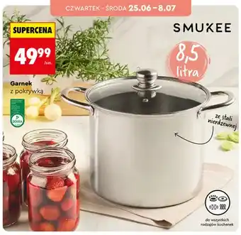 Biedronka Garnek z pokrywką Smukee oferta