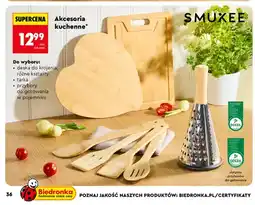 Biedronka Deska do krojenia Smukee oferta