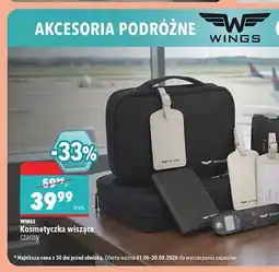 Biedronka Kosmetyczka wisząca Wings czarny oferta