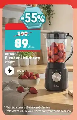 Biedronka Blender kielichowy Hoffen czarny oferta