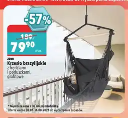 Biedronka Krzesło brazylijskie Jumi oferta