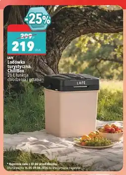 Biedronka Lodówka turystyczna Lafe ChillBox oferta