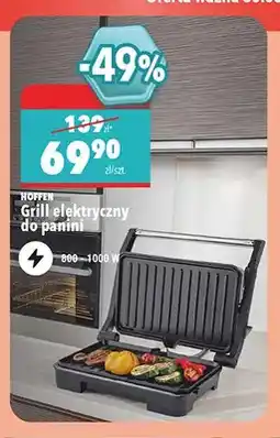 Biedronka Grill elektryczny do panini Hoffen oferta