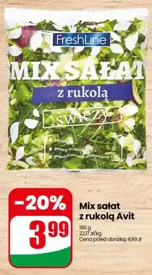 Dino Mix sałat z rukolą FreshLine oferta