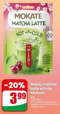 Dino Napój matcha latte wiśnia Mokate oferta
