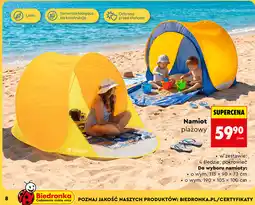 Biedronka Plener Namiot plażowy oferta