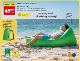 Biedronka Sofa nadmuchiwana Plener oferta