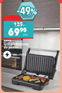 Biedronka Hoffen Grill elektryczny do panini oferta