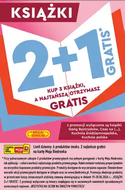 Biedronka Książki oferta