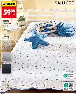 Biedronka Smukee Narzuta pikowana na łóżko oferta