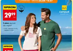 Biedronka T-shirt damski lub męski Campus oferta
