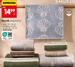 Biedronka Ręcznik żakardowy Smukee oferta