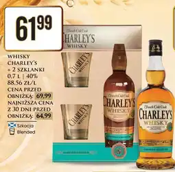 Dino WHISKY CHARLEY'S + 2 SZKLANKI oferta
