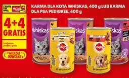 Biedronka Karma dla kota Whiskas / Karma dla psa Pedigree oferta