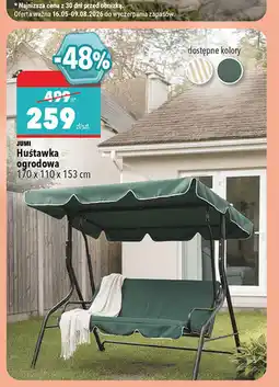 Biedronka Jumi Huśtawka ogrodowa oferta