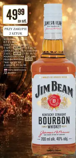 Dino Jim Beam Bourbon Whiskey oferta