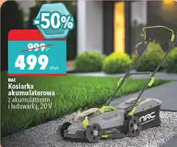 Biedronka NAC Kosiarka akumulatorowa z akumulatorem i ładowarką, 20 V oferta