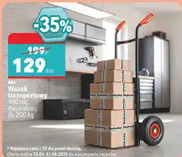 Biedronka NAC Wózek transportowy 100 cm, dwukołowy, do oferta