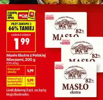 Biedronka Masło Ekstra z Polskiej Mleczarni oferta