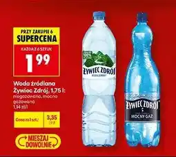 Biedronka Woda źródlana Żywiec Zdrój, 1,75 l oferta