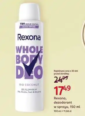 Rossmann Rexona oferta