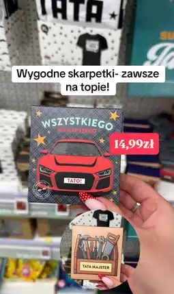Rossmann Skarpetki Wszystkiego Najlepszego Tato! oferta