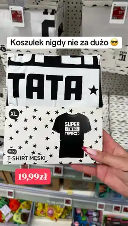 Rossmann eloy T-shirt męski Super Tata oferta