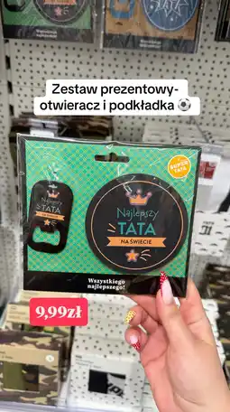 Rossmann Zestaw prezentowy-otwieracz i podkładka oferta