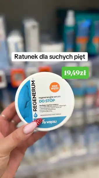 Rossmann Regenerum regeneracyjne serum do stóp oferta