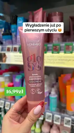 Rossmann OnlyBio Hair in Balance Gloss krem ekstremalnie wygładzający oferta