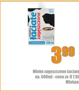 E.Leclerc Mleko zagęszczone Łaciate oferta