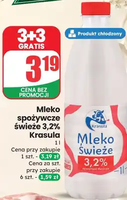 Dino Mleko spożywcze świeże 3,2% Krasula oferta