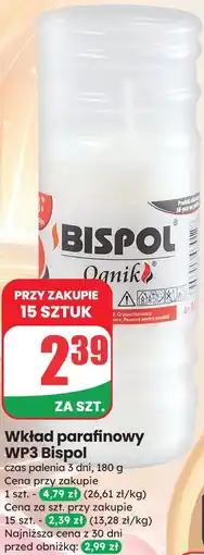 Dino Wkład parafinowy WP3 Bispol oferta