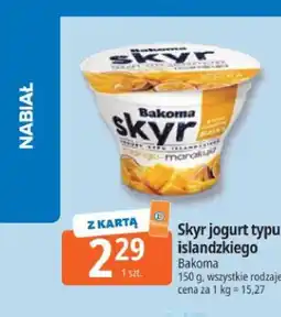 E.Leclerc Skyr jogurt typu islandzkiego Bakoma oferta
