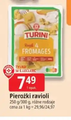 E.Leclerc Pierożki ravioli Turini oferta