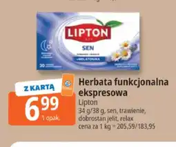 E.Leclerc Herbata funkcjonalna ekspresowa Lipton oferta