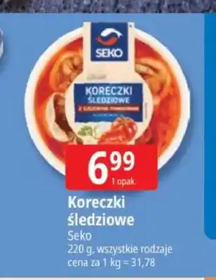 E.Leclerc Koreczki śledziowe Seko oferta