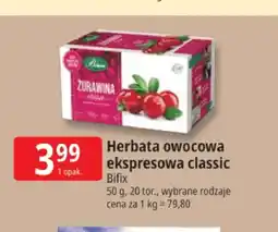 E.Leclerc Herbata owocowa ekspresowa classic Bifix oferta