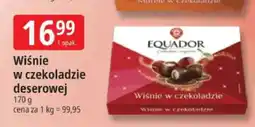 E.Leclerc Wiśnie w czekoladzie deserowej Equador oferta